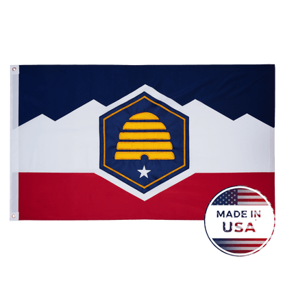 Utah State Flag - 100% Made in USA - FlagStars