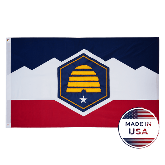 Utah State Flag - 100% Made in USA - FlagStars