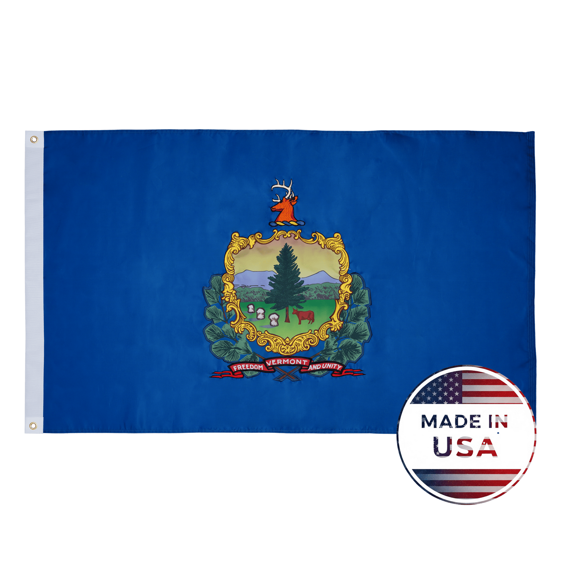 Vermont State Flag - 100% Made in USA - FlagStars