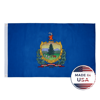 Vermont State Flag - 100% Made in USA - FlagStars