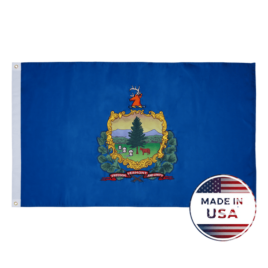 Vermont State Flag - 100% Made in USA - FlagStars